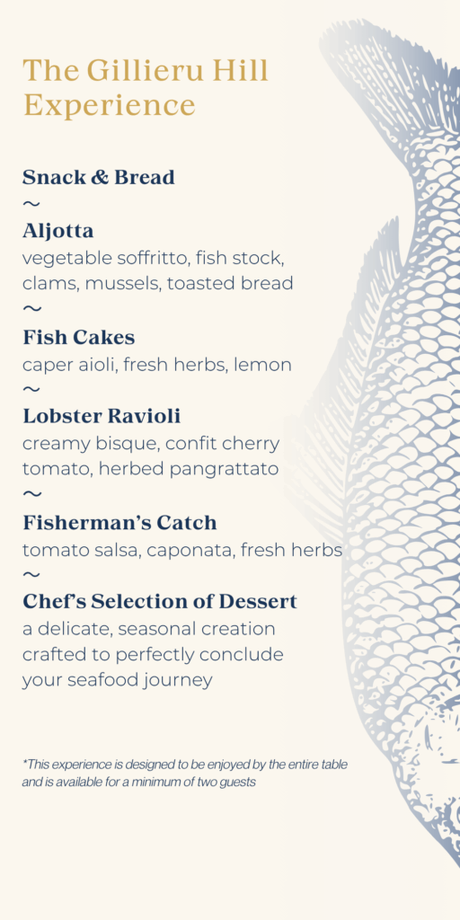 5 course menu